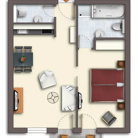 Brise Appartement-suiten Tannenburg App 222 Appartement *